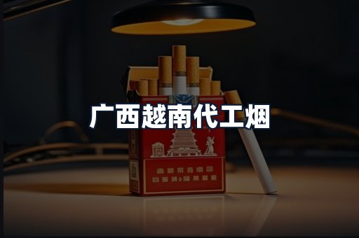 广西越南代工烟